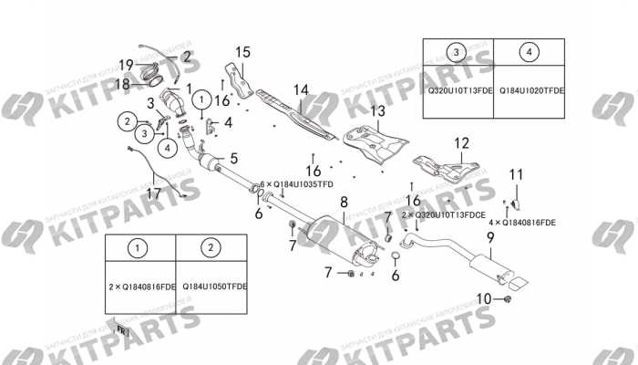 Выхлопные системы Haval H9