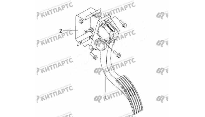 Педаль газа Дизель Great Wall Wingle